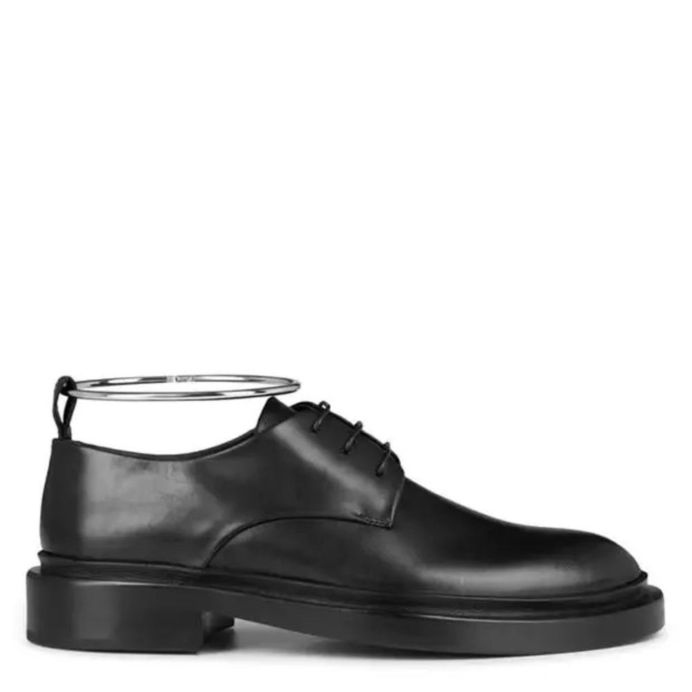 Jil Sander Anklet Leather Lace Up Derby Shoes